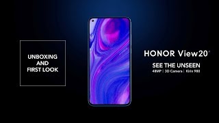 HONOR View20  Unboxing & First Look [Official Honor UK Video]