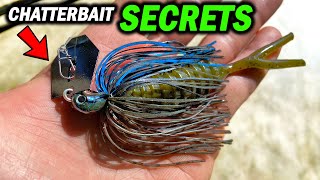 The PROS Call this HUSH HUSH Technique 'Worming' a CHATTERBAIT