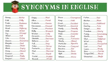 120+ Super Common Synonyms to Increase Your Vocabulary in English