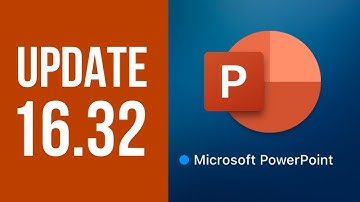 How to Update to Microsoft PowerPoint 16.32 | MacBook, iMac, Mac mini, Mac Pro