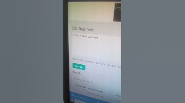 Select statement in sql database | select from customers | sql database #shorts
