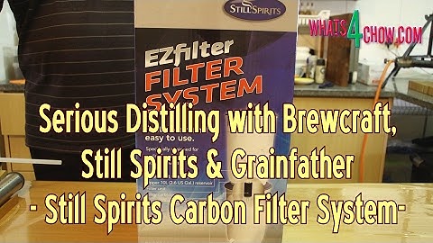 The Still Spirits Carbon Filter System for Reflux Distilled Alcohol