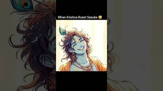Kya hota agar krishna Sasuke se milte ? 😂 | Krishna × Anime Funny Story | KrishnaXAnime”