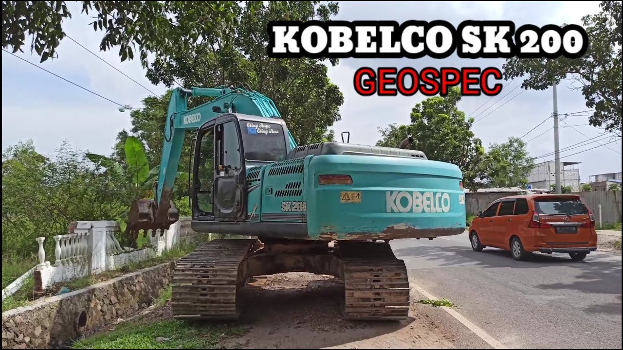 Operator Excavator Kobelco SK200 Geospec