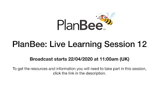 PlanBee Live Learning Session 12: English - Lost in the Rainforest