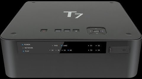 HVP-7004N T7 UHD 4K 320GB YAYIN JENERATÖRÜ GÖRÜNTÜ DAĞITICI