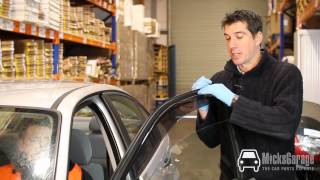 How to Fit Wind Deflectors to Your Ford Fiesta - From MicksGarage.com