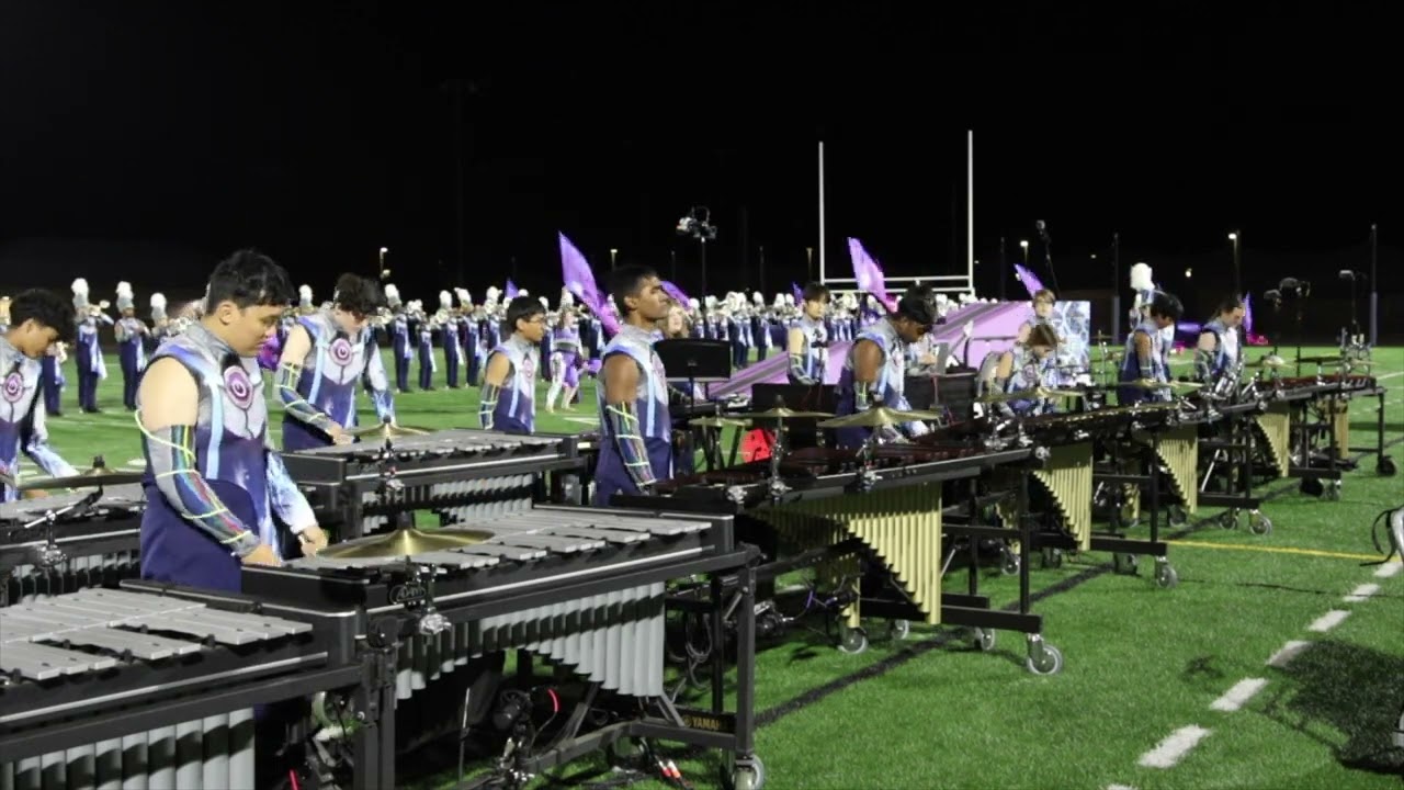 Independence HS Marching Band, "Rewired", 2024 Friends and Family Night - Pit View