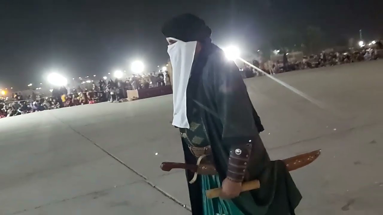 اقيم موكب تشابيه اهل البيت عليهم السلام واقعة استشهاد الامام مسلم أبن عقيل عليه السلام 6 ذوالحجه2022