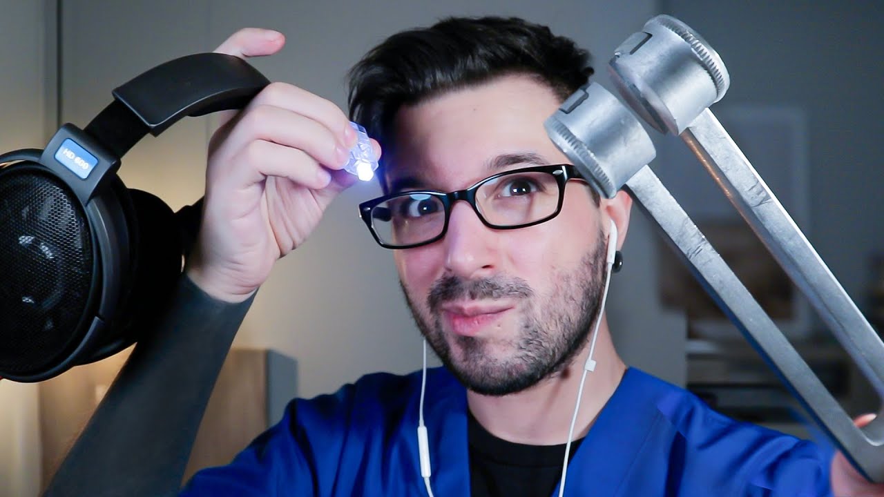 asmr TEST AUDITIVO Medico - ASMR Español para DORMIR