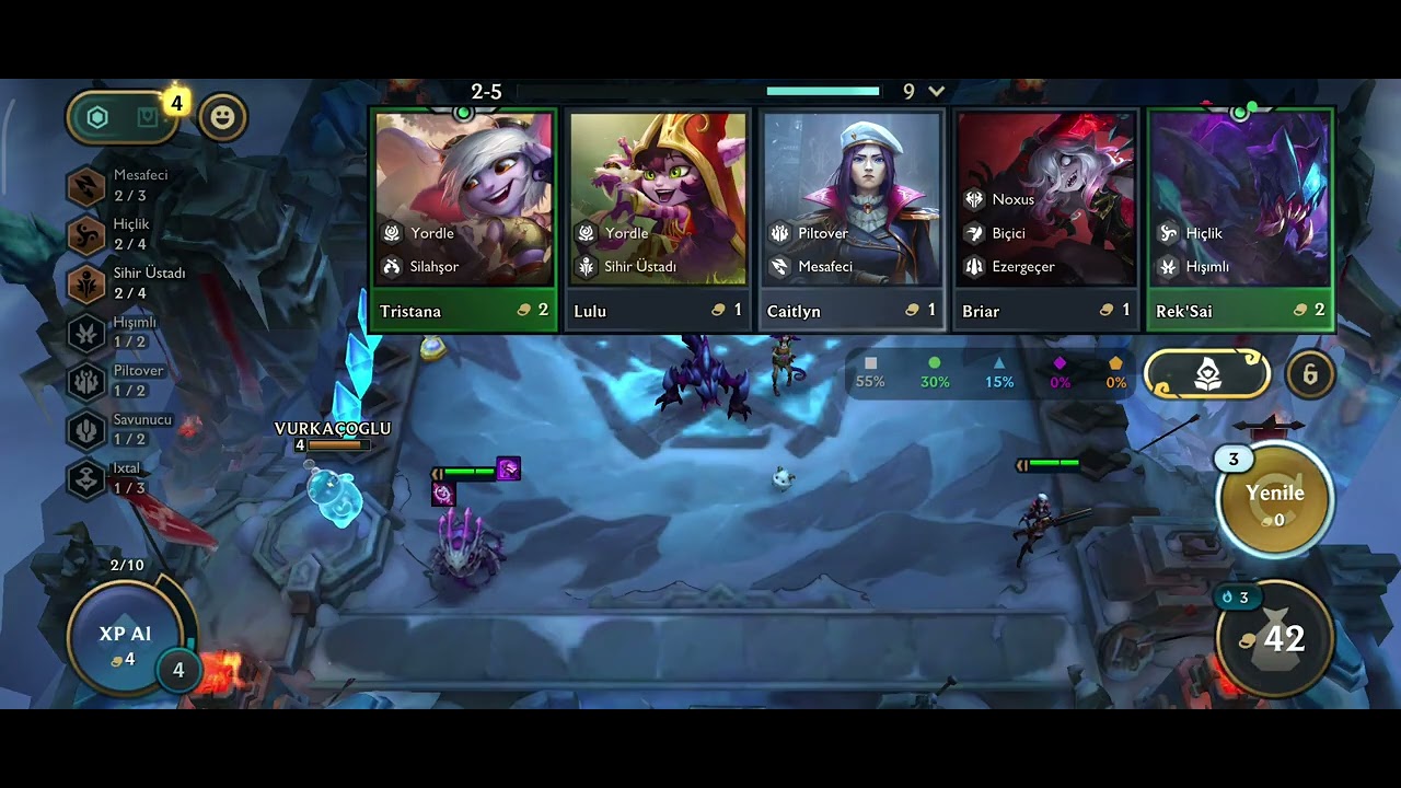 TFT LOL HİÇLİK KAİ'SA iyi seyirler 🫵