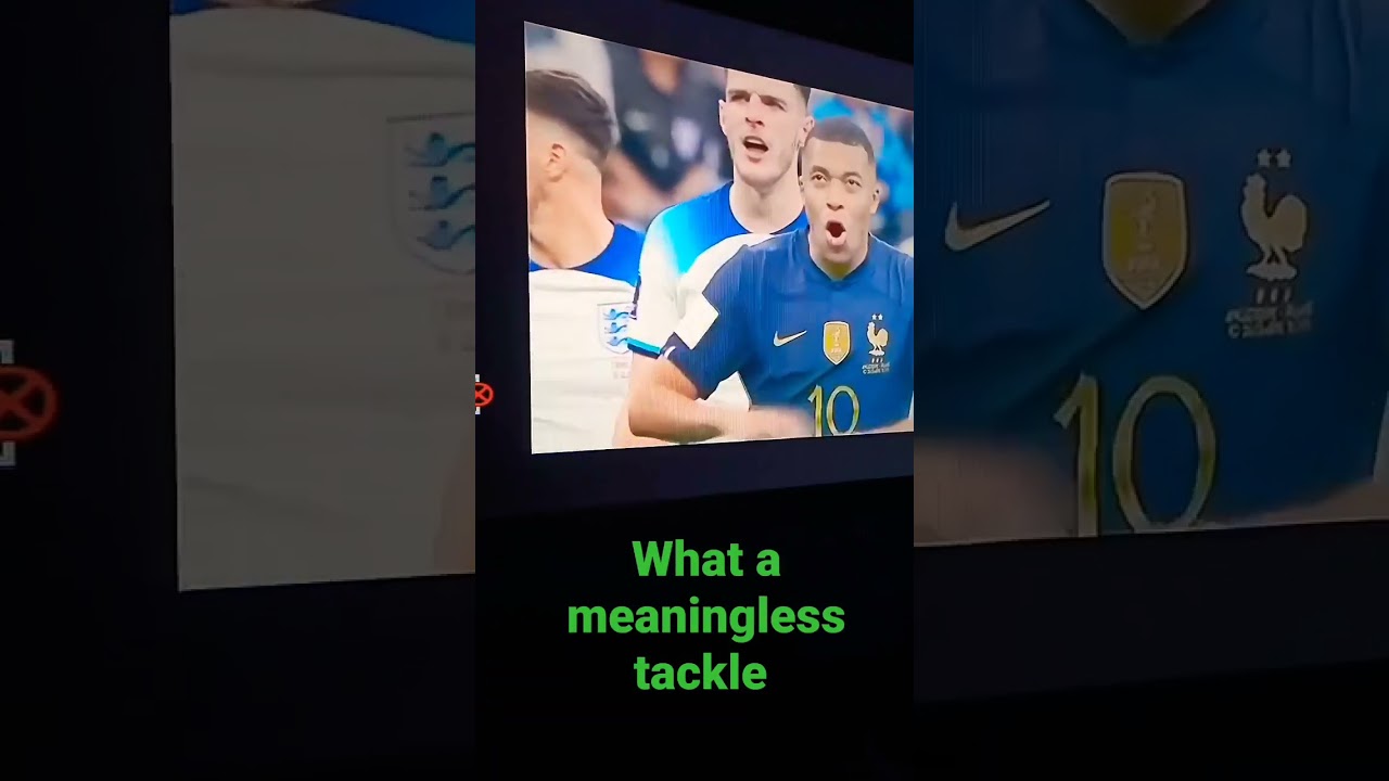 Mbappe in shock with VAR decision
