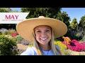 May Garden Tour 🌿 Mother Nature Had Other Plans!