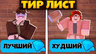 ТИР ЛИСТ КЛАССОВ В ИГРЕ 99 НОЧЕЙ В ЛЕСУ РОБЛОКС | 99 NIGHTS IN THE FOREST ROBLOX ЛЕОЛЕВ