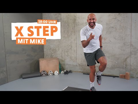 x step LIVE | FitX-Kurse für zu Hause | classx at home