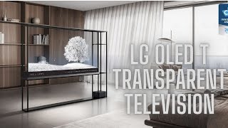 First look at LG's OLED T Transparent TV at CES 2024