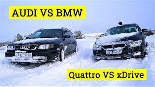 AUDI Quattro vs BMW xDrive and Toyota