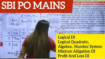SBI PO MAINS  2025 | Quant SPECIAL CLASS | by Minakshi Varshney #guidely