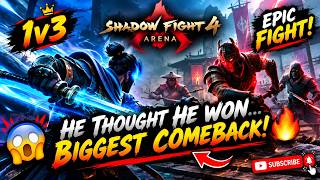 INSANE COMEBACK IN SHADOW FIGHT 4: ARENA! 🔥🥷 screenshot 2