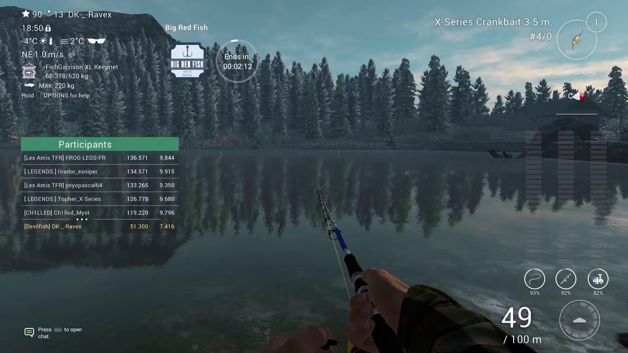 Live Competition: Big Red Fish @  White Moose Lake