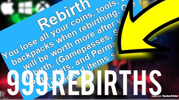HOW TO REBIRTH INSTANTLY (NOT CLICKBAIT) IN MINING SIMULATOR