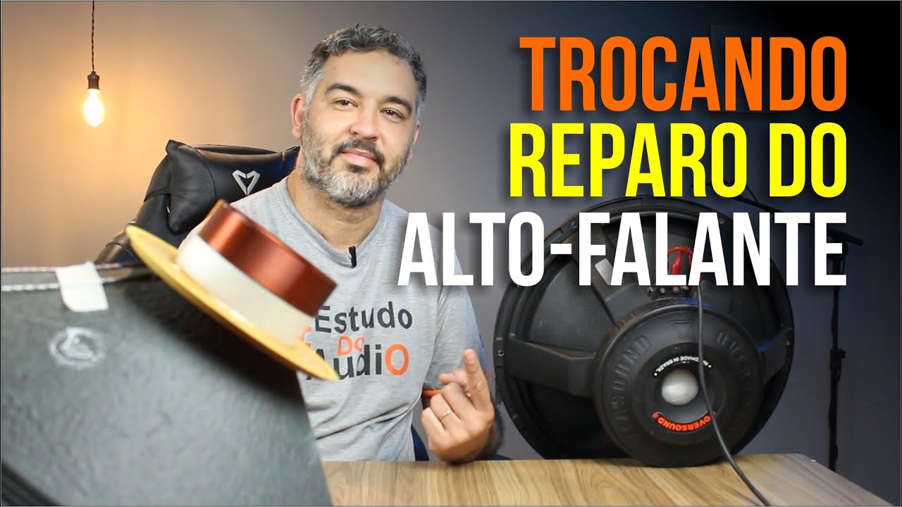 Como trocar o REPARO do Alto-Falante?