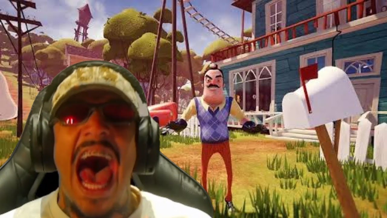 SNOPEY TENTANDO ZERAR HELLO NEIGHBOR