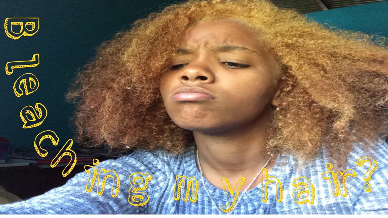 Bleaching my hair with no gloves after effect🤨😭. bleach bleachinghair nogloves YouTube