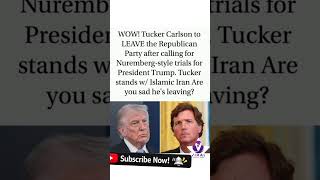 Tucker Carlson Leaving the GOP? Here's What's Being Claimed #TuckerCarlson #Trump #Republican