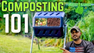 Make Organic Fertilizer FAST using a tumbler at home | For Beginners |  #compost #composting