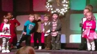 Gus Christmas program Kids Korner Preschool 2015