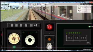 【BVE 股尾前科】京成千葉線を股尾前科が２０９系で運転したようです。