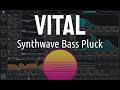 Comment synthwave bass pluck todd terje  delorean dynamite dans vital  tutoriel de synthse