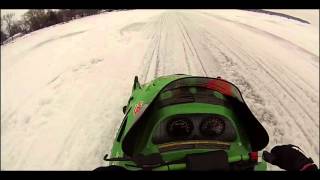 Semi Pro 500 Final Dyckesville WI Snowmobile Lakecross 01 Zr 440 Sno Pro