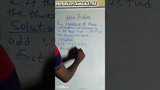 Stop Guessing||Understand Word Problem||JSS2
