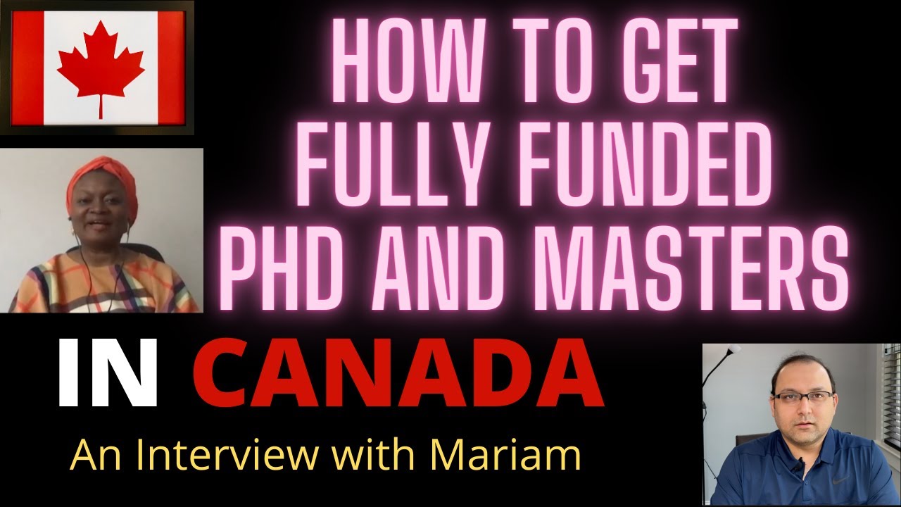 fully funded phd in management in canada