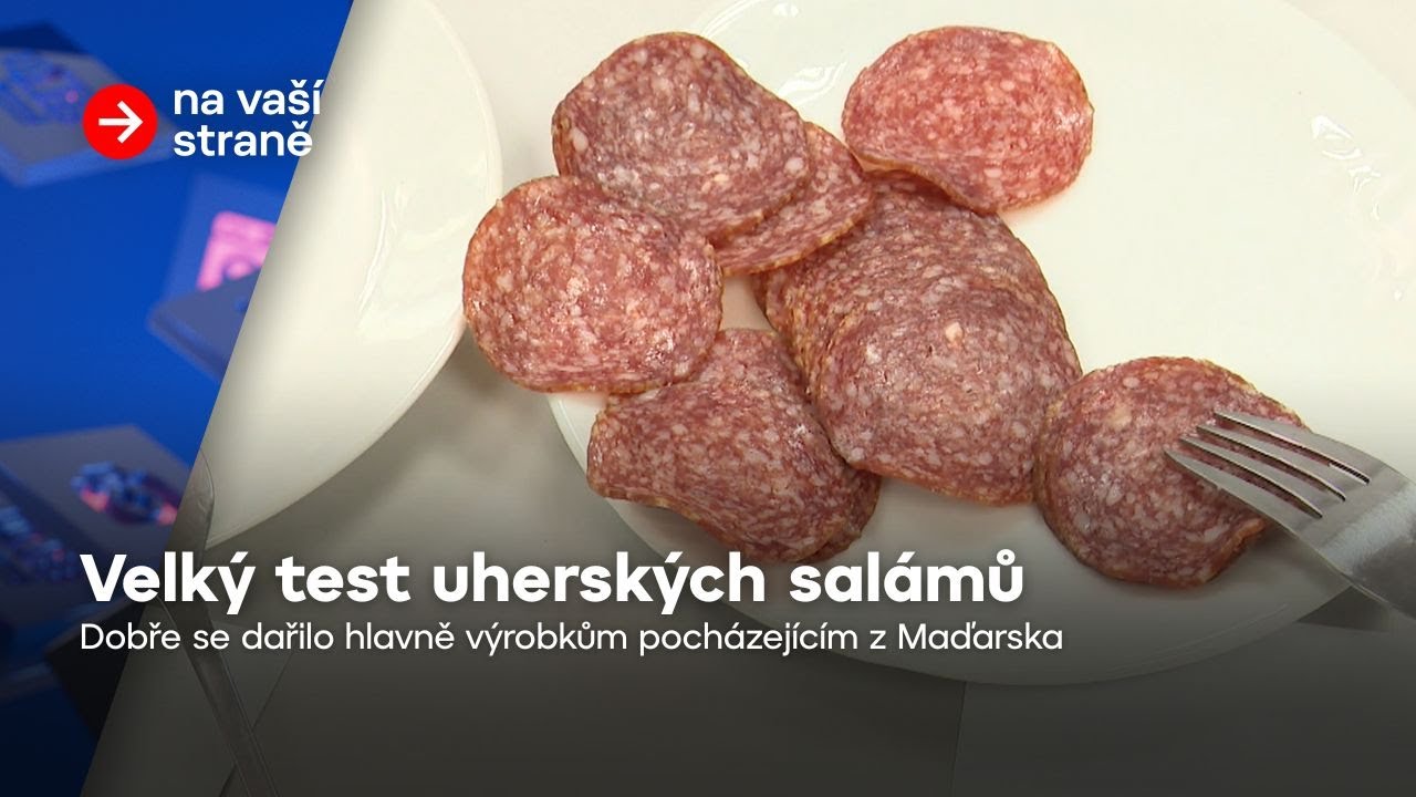Velký test uherských salámů. Pravý je jen ten z maďarského města | Na vaší straně