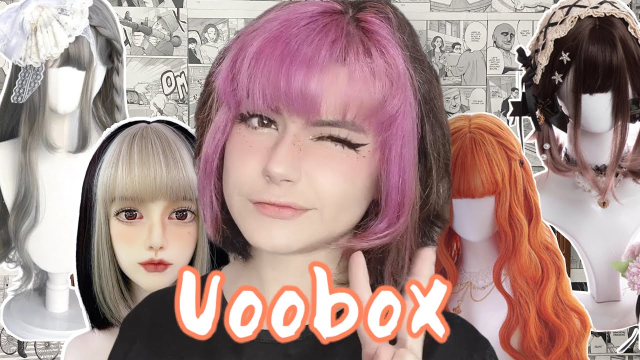 ✧Unboxing y Try-on de peluquitas de Uoobox por segunda vez uwu✧