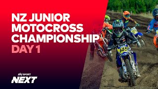 2021 NZ Junior Motocross Championship | Day 1 | TECT Park | Motocross Racing