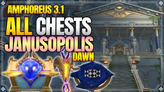 All Treasures in ''Sanctum of Prophecy'' Janusopolis - Amphoreus 3.1 |【Honkai: Star Rail】