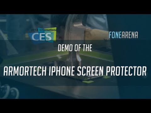 Armortech iPhone Hammer Proof Screen Protector Demo