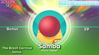 Rolling Skybonus 59 Samba, Music Teaser Mastermonivin