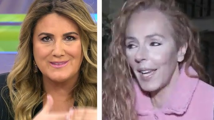 Carlota Corredera's tremendous statement about Rocío Carrasco and the criticism on social media - YouTube