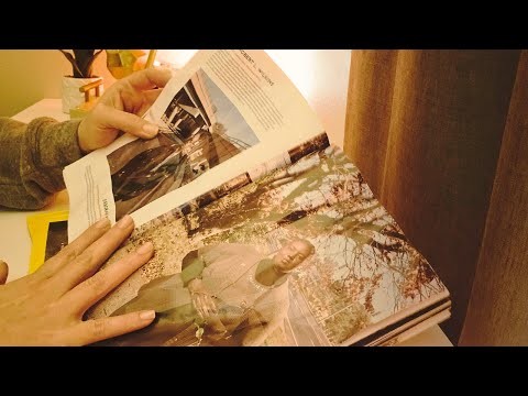✨ 1.5 Hours - Crinkly Magazine Page Turning ASMR - No Talking for Relaxation & Sleep