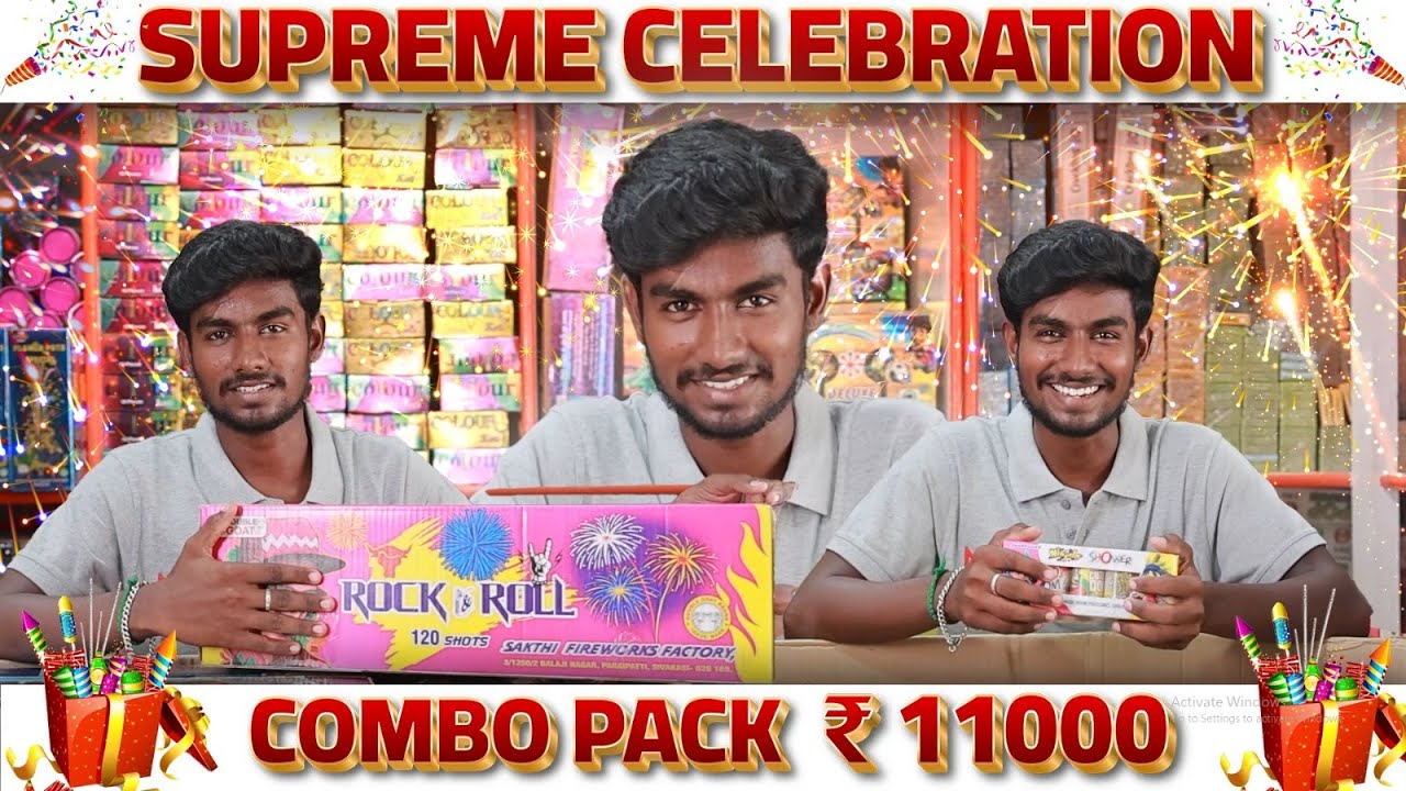 ✨ Nex Crackers Supreme Celebration – 11000 Combo Pack Unboxing 🎉