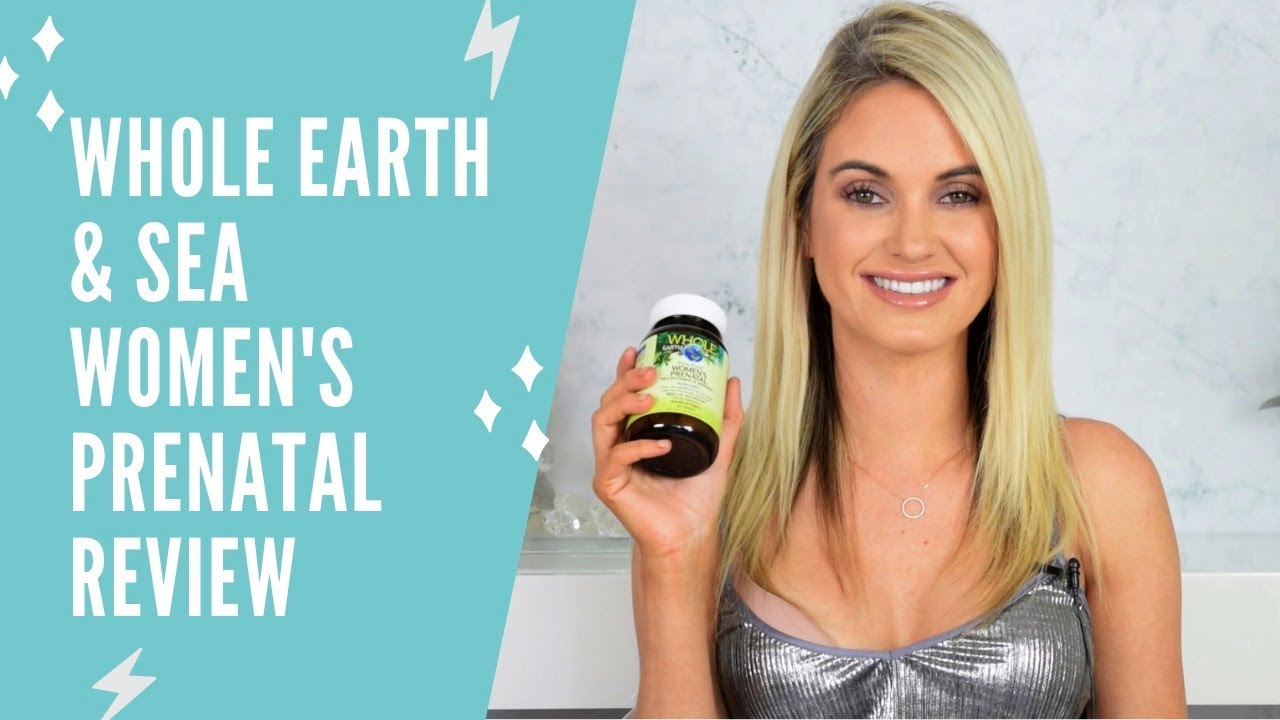 Whole Earth & Sea Women's Prenatal Vitamin Review YouTube