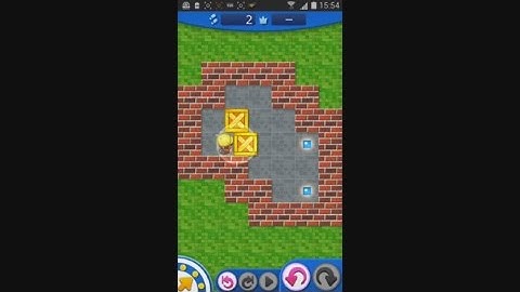 Sokoban Touch (-by ThinkingRabbit) - free offline puzzle game for Android and iOS - gameplay.