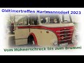 Oldtimertreffen Hartmannsdorf 2023 "Vom Hühnerschreck bis zum Brummi". 4K- Video