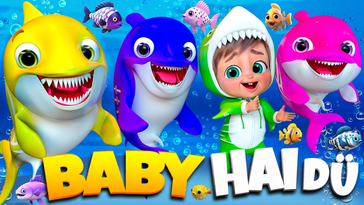 Baby Hai Meeresspaß für Kinder | Kinderreime für Kinder | Super Luca Deutsch #kinderlieder