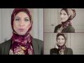 لفات طرح لمناسباتك اليومية مع  حنان  حالتي